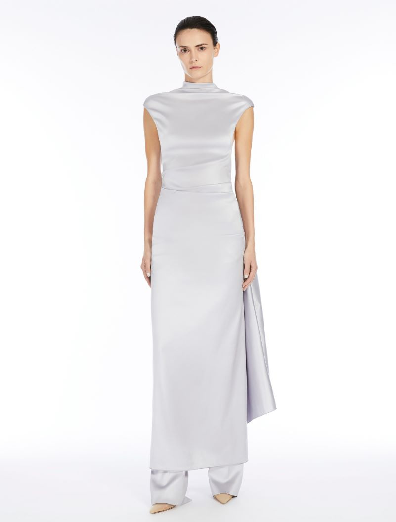 Slim-fit draped dress - RUNWAY - 2