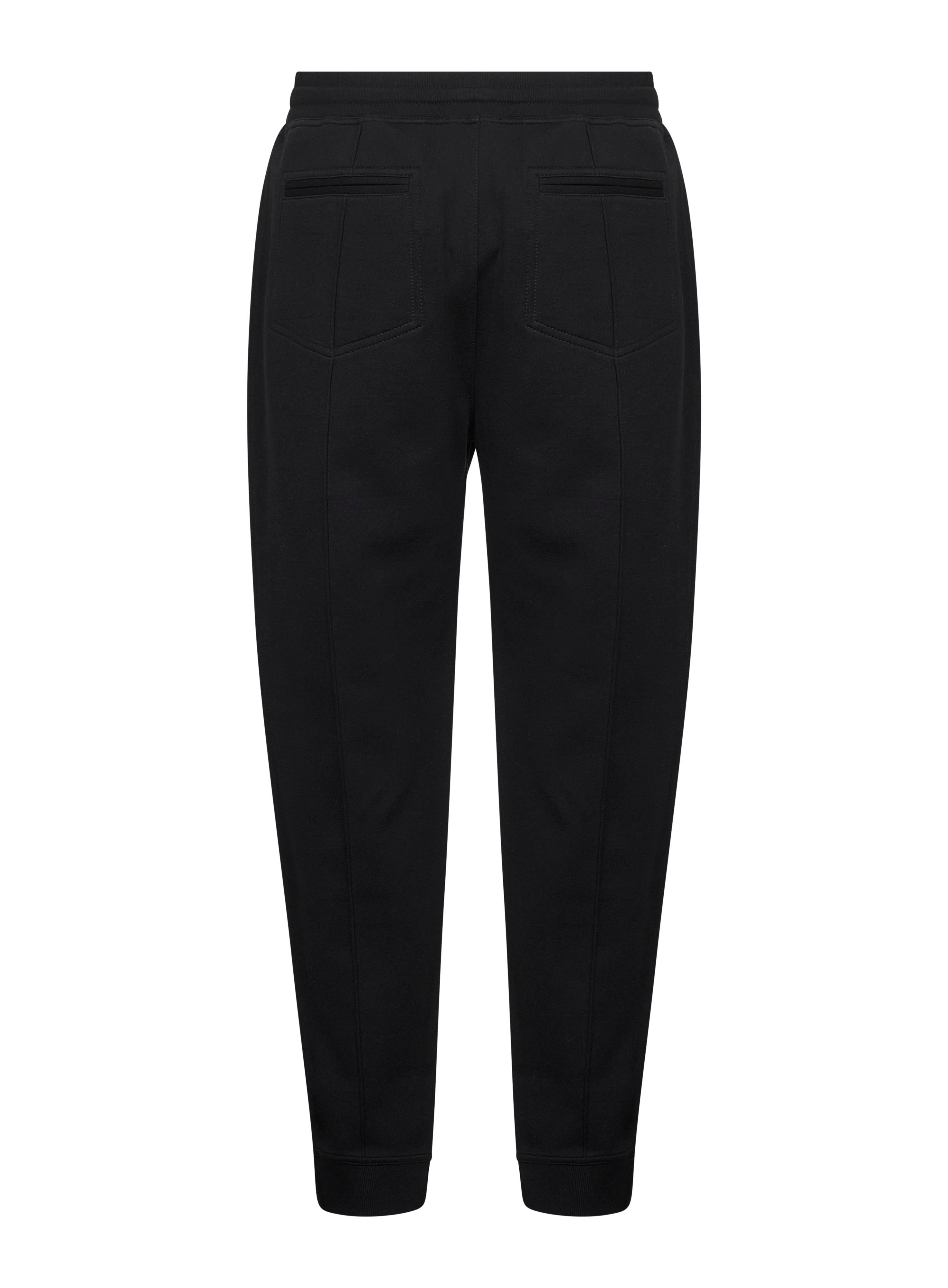 Black techno cotton joggers - 2