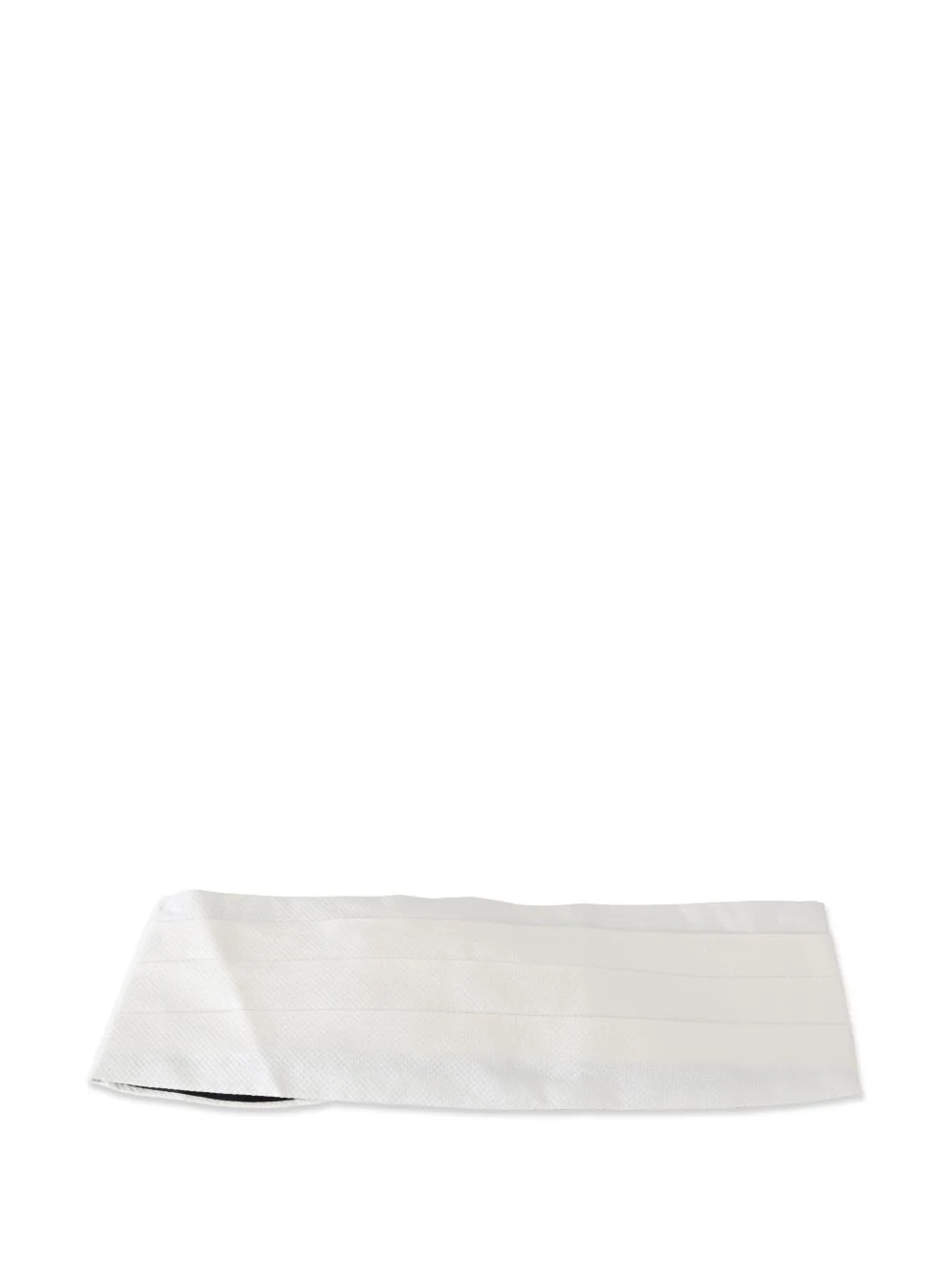 textured silk cummerbund - 1