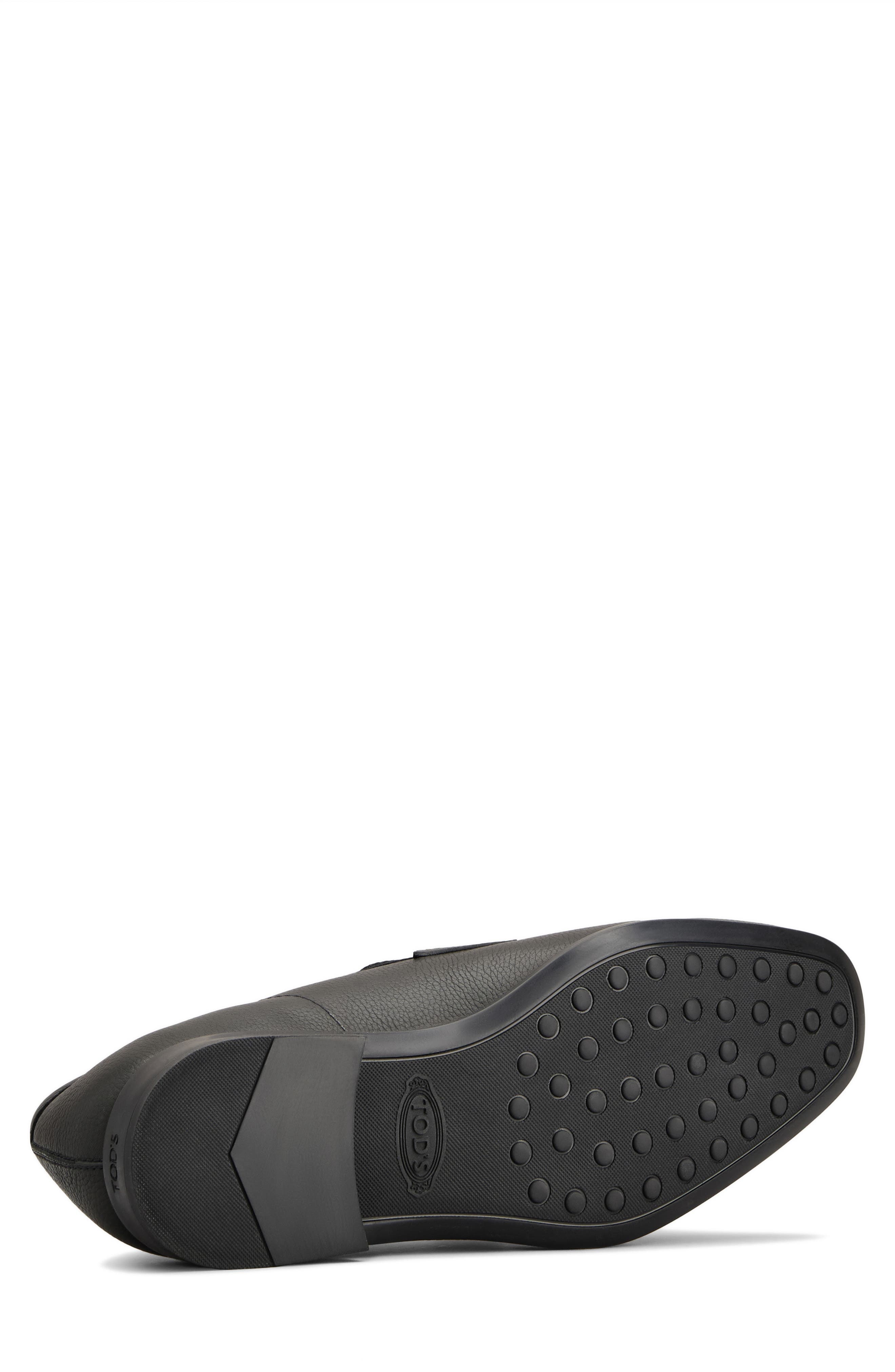 Tod's Calfskin Leather Penny Loafer in Nero at Nordstrom - 4