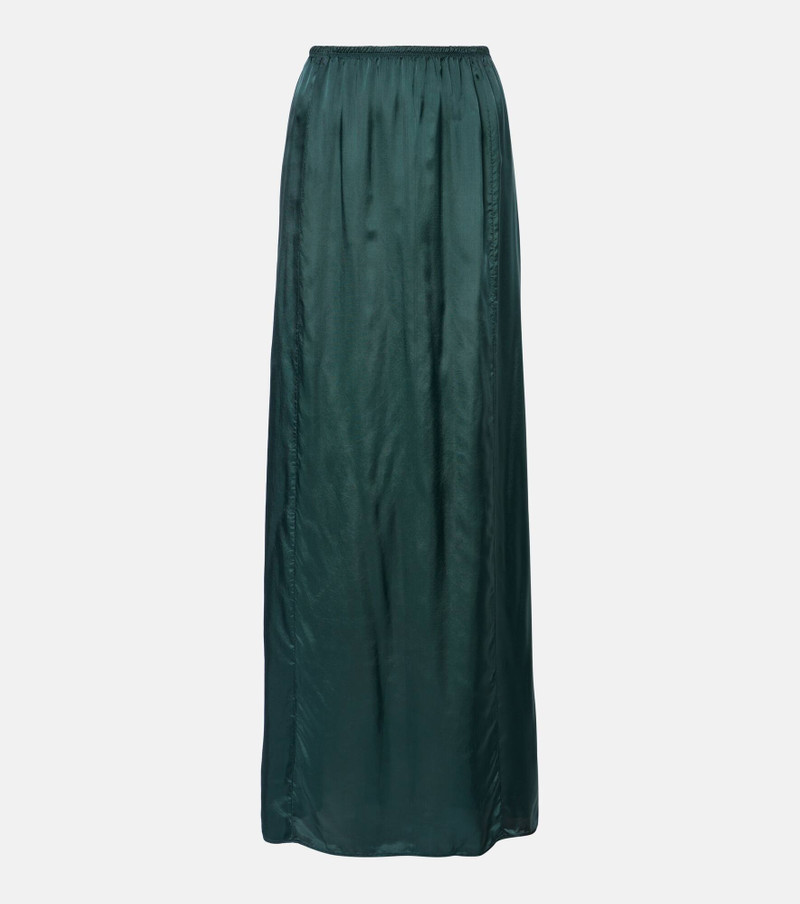 satin maxi skirt - 1