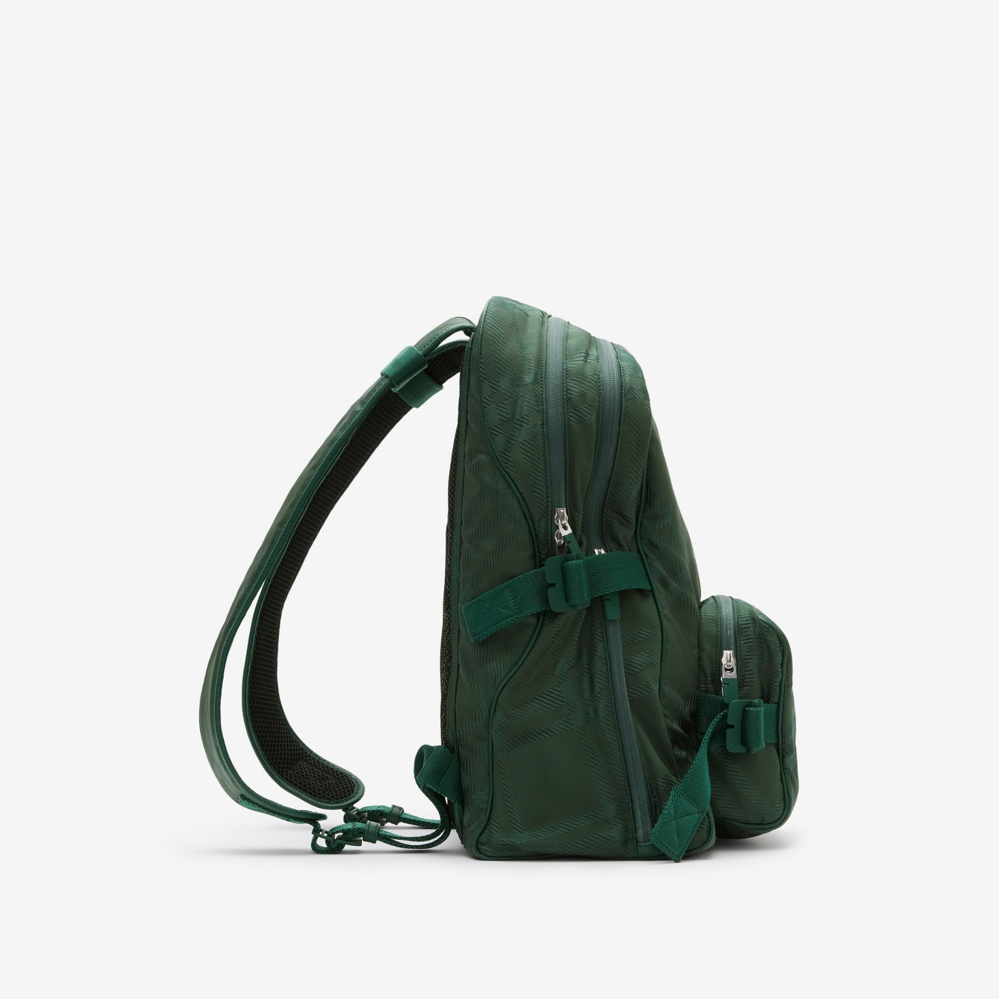 Check Jacquard Backpack - 3