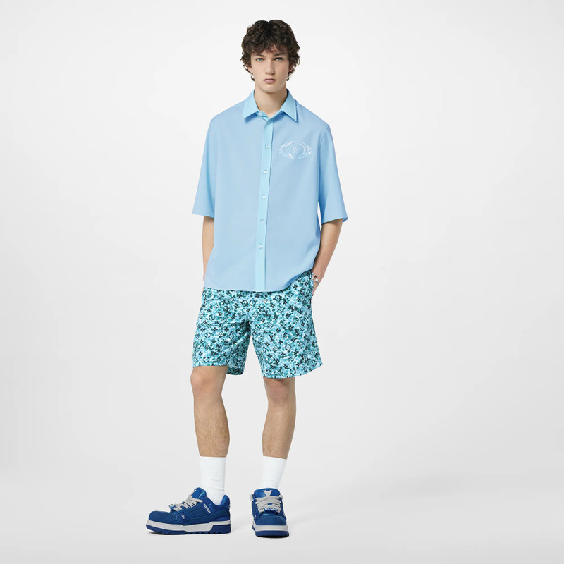 Louis Vuitton Printed Nylon Swim Shorts outlook