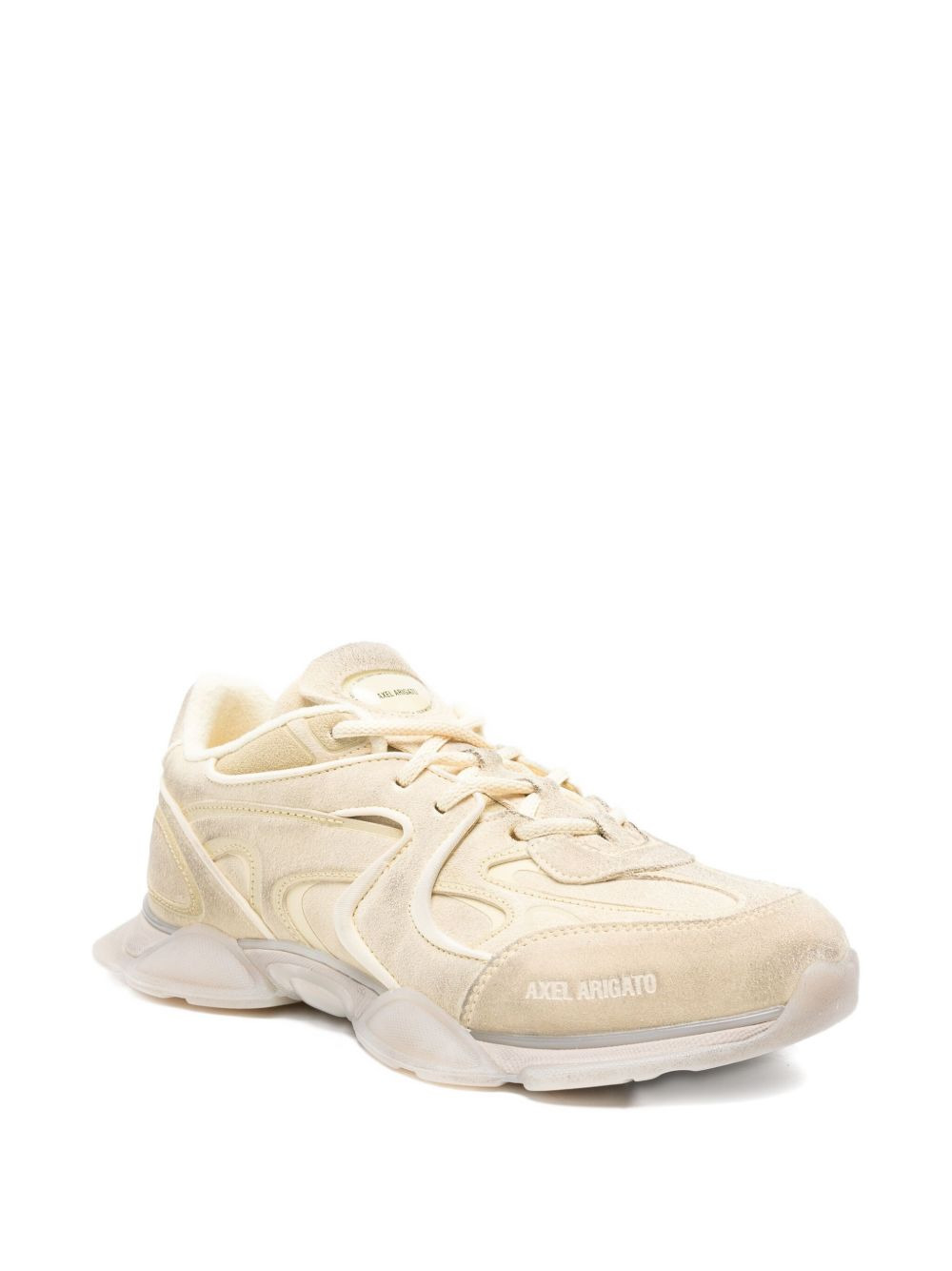 Eris suede-panelled sneakers - 2