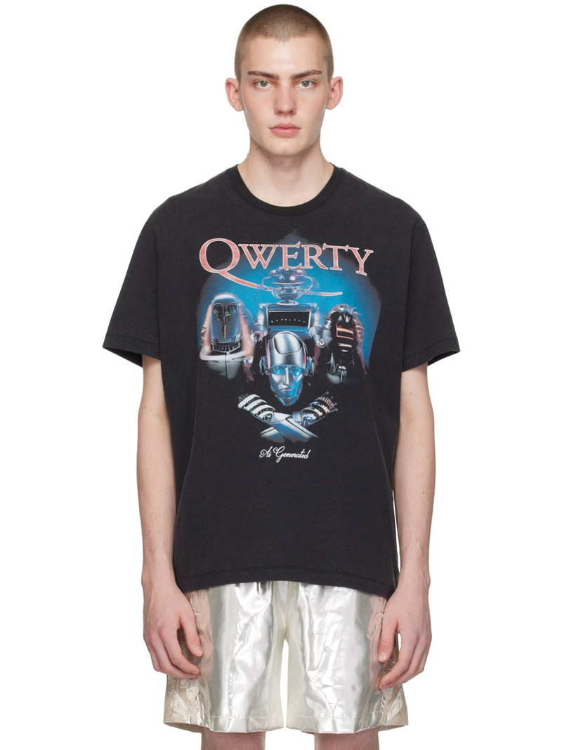 Black Android T-Shirt 1