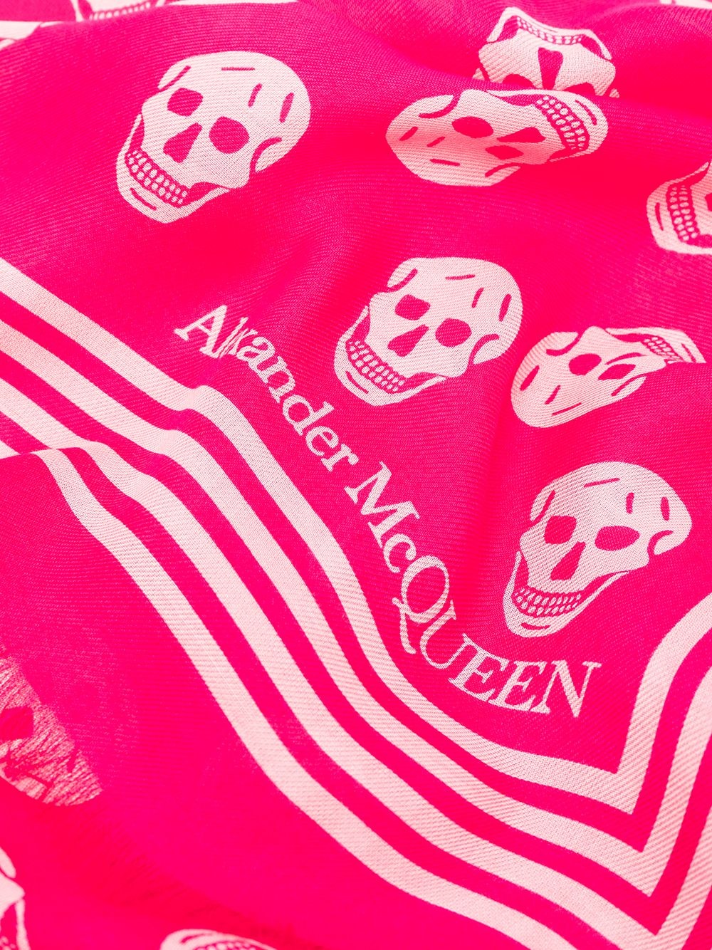 skull print shawl - 3