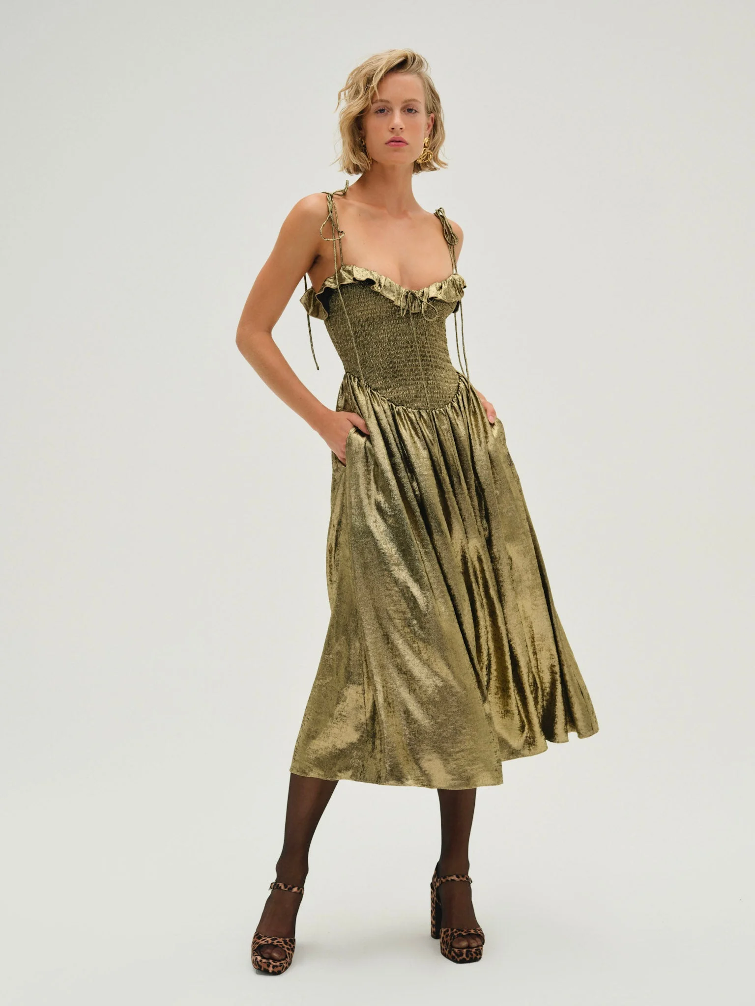 Bethany Midi Dress - 1