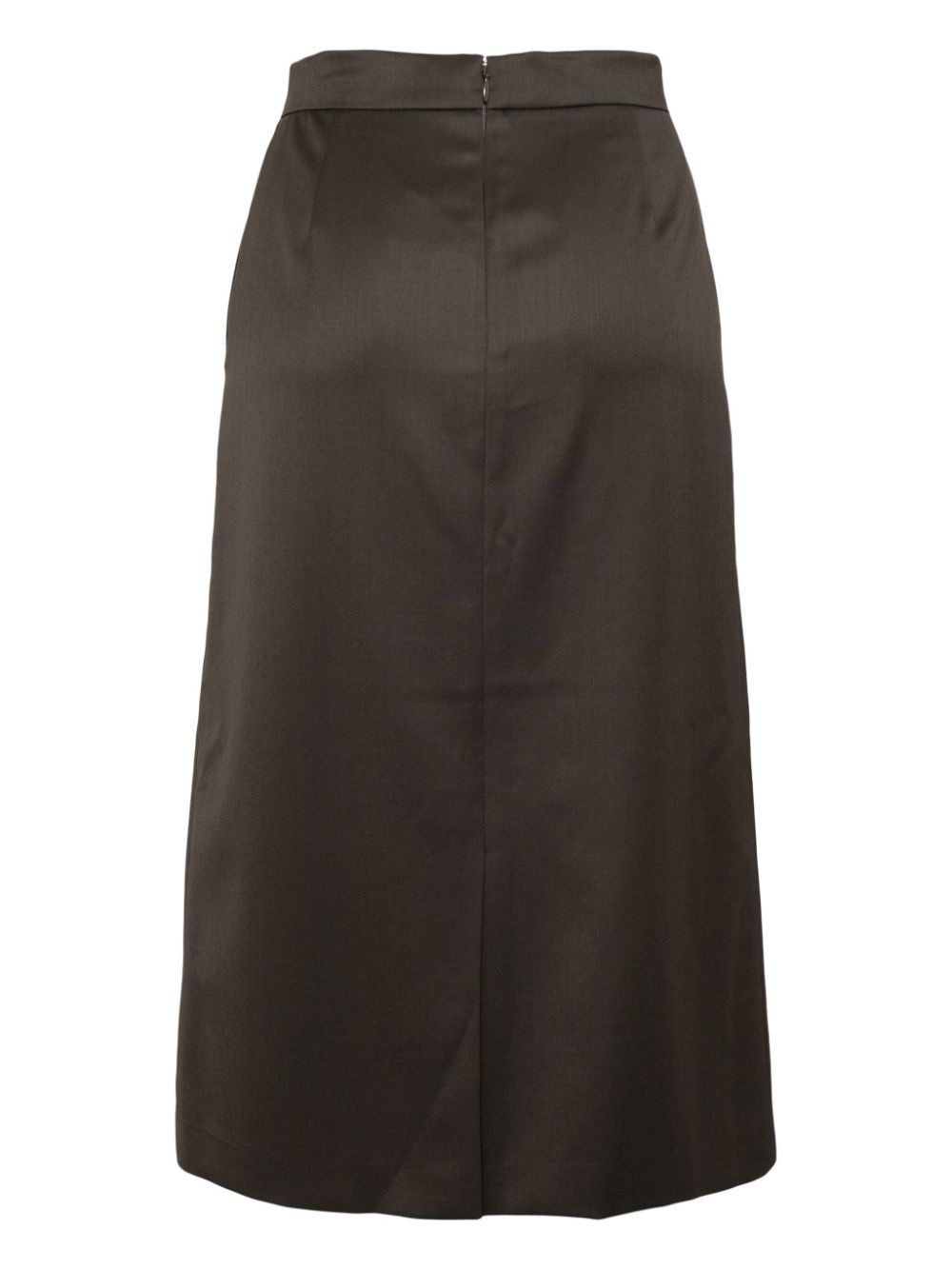 shirt printed midi skirt - 2