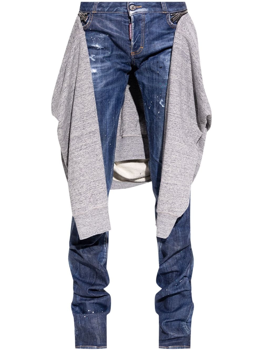 layered jeans - 1