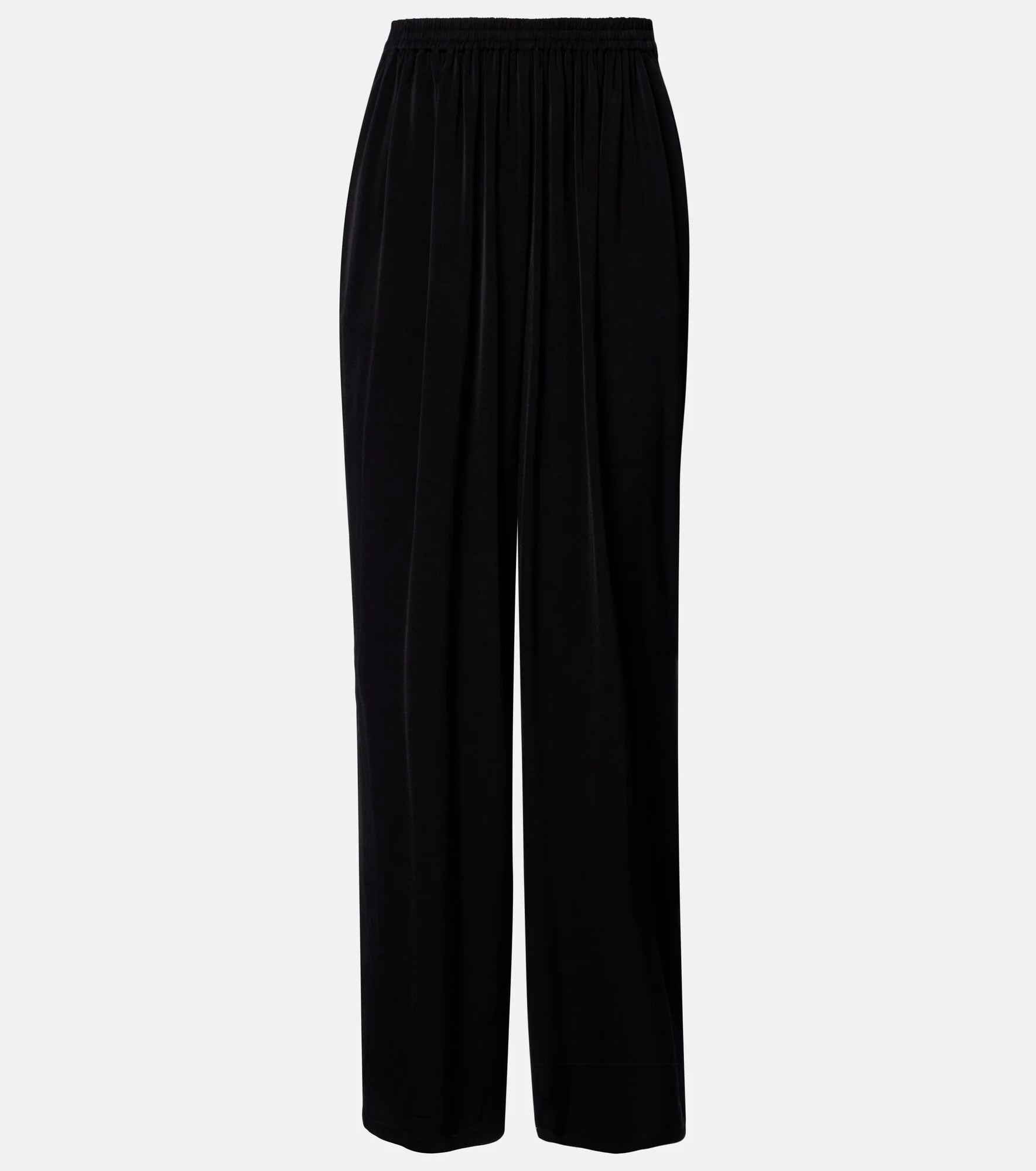 Jersey straight pants - 1