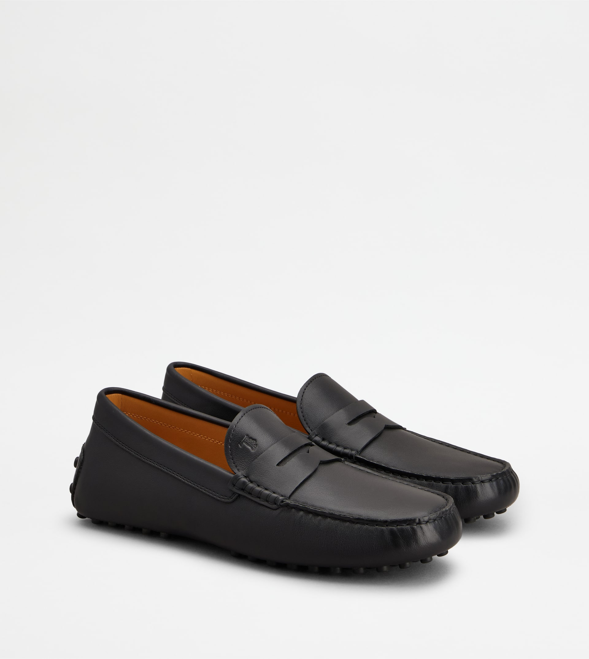GOMMINO DRIVING SHOES IN LEATHER - BLACK - 2