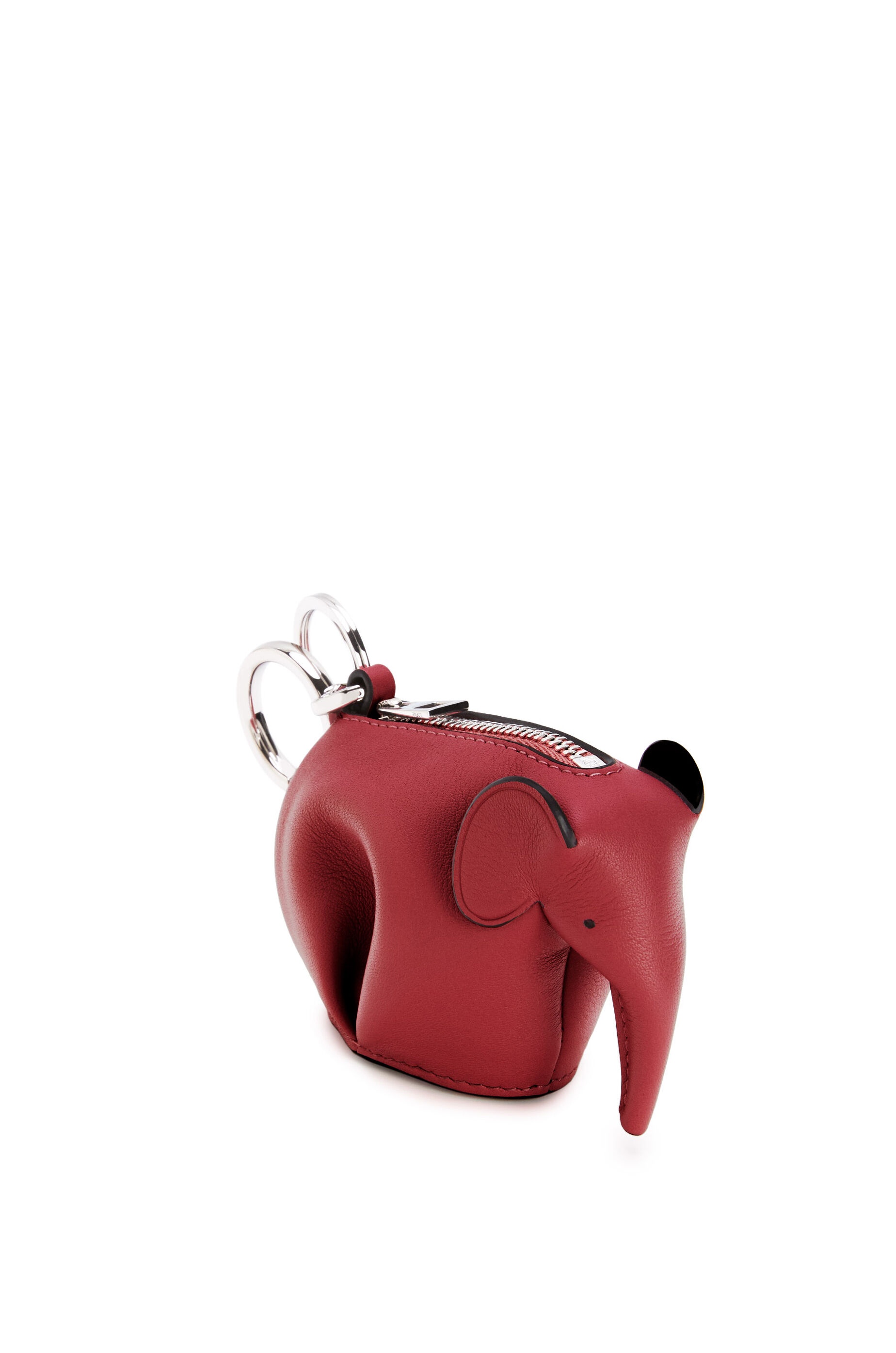 Elephant charm in classic calfskin - 4