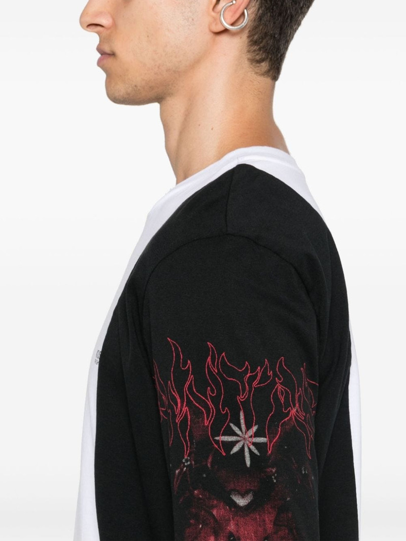 colour-block longsleeved T-shirt 5