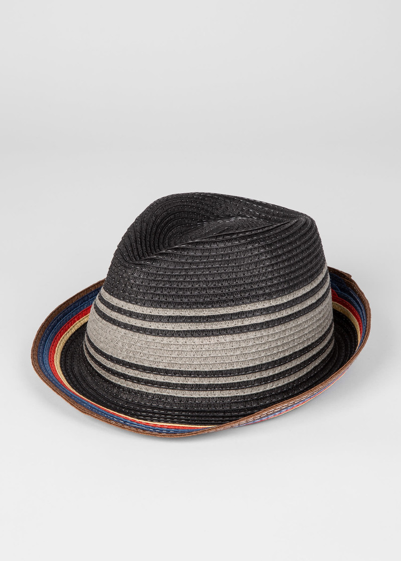 Paul Smith Braided Trilby Hat outlook