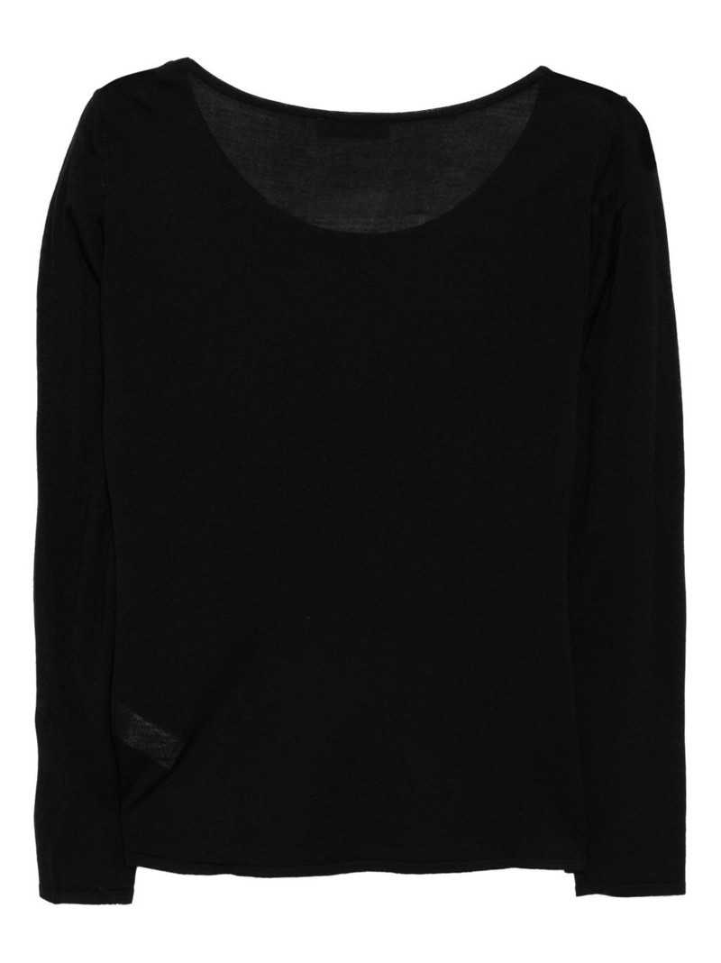 LOW CLASSIC round neck knitted top outlook