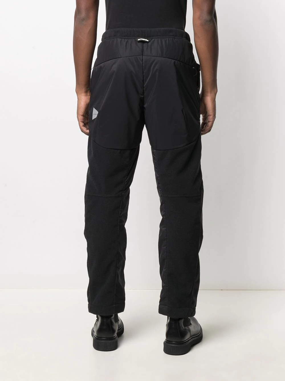 padded nylon trousers - 4