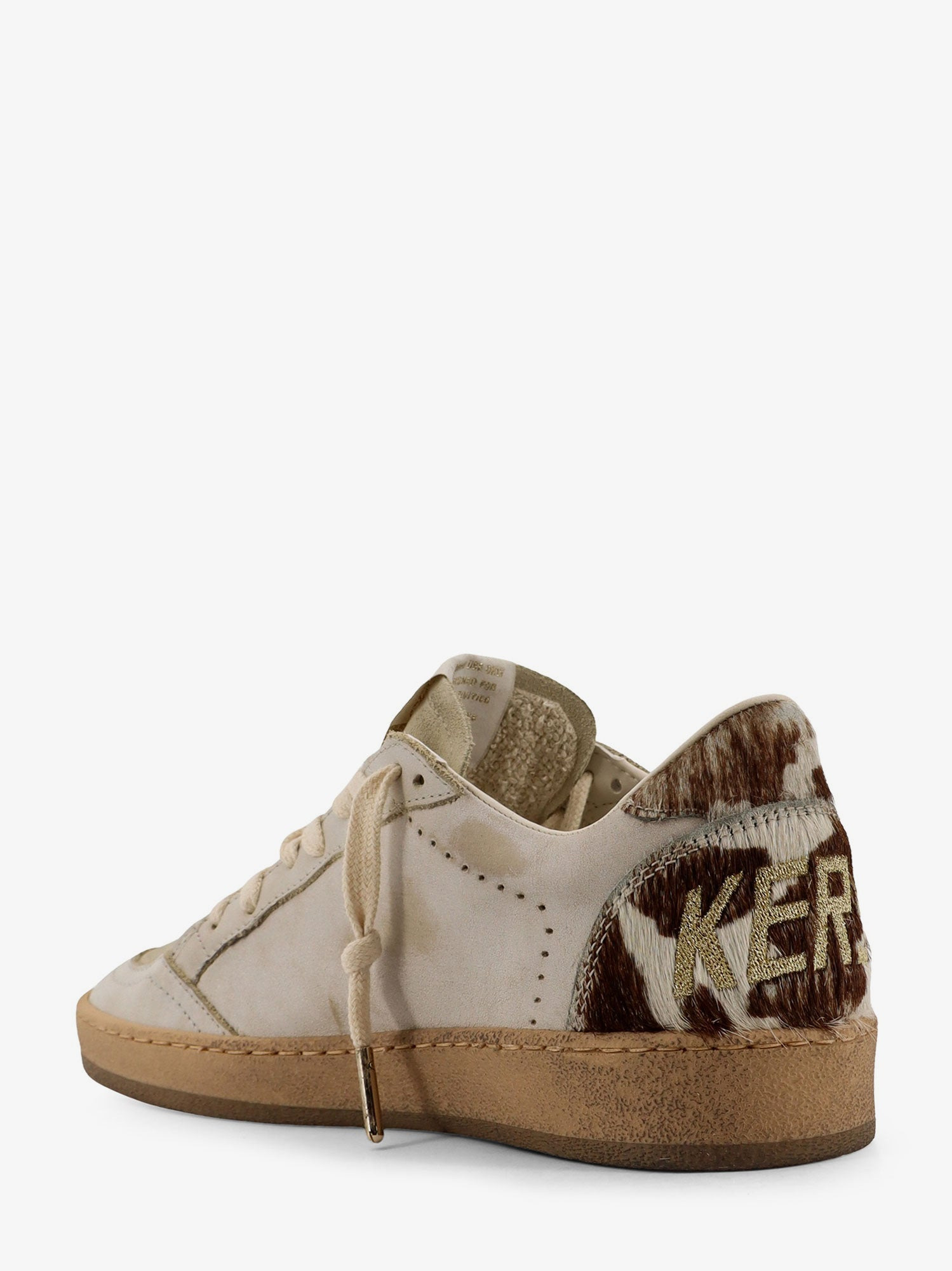 Ball Star Leather And Suede Sneakers - 3