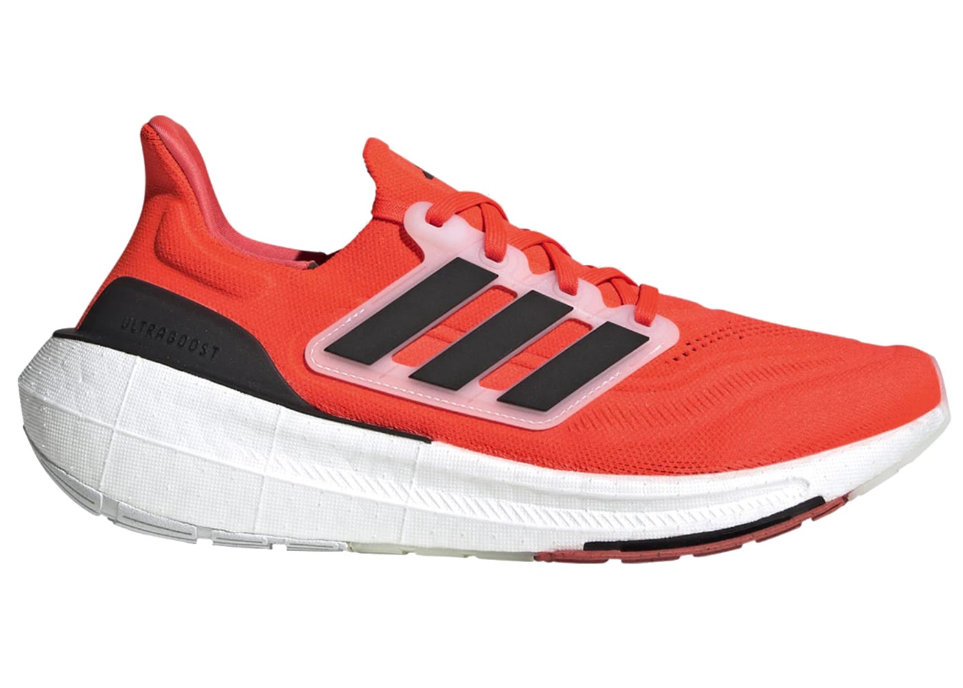 adidas Ultra Boost Light Solar Red Black White - 1