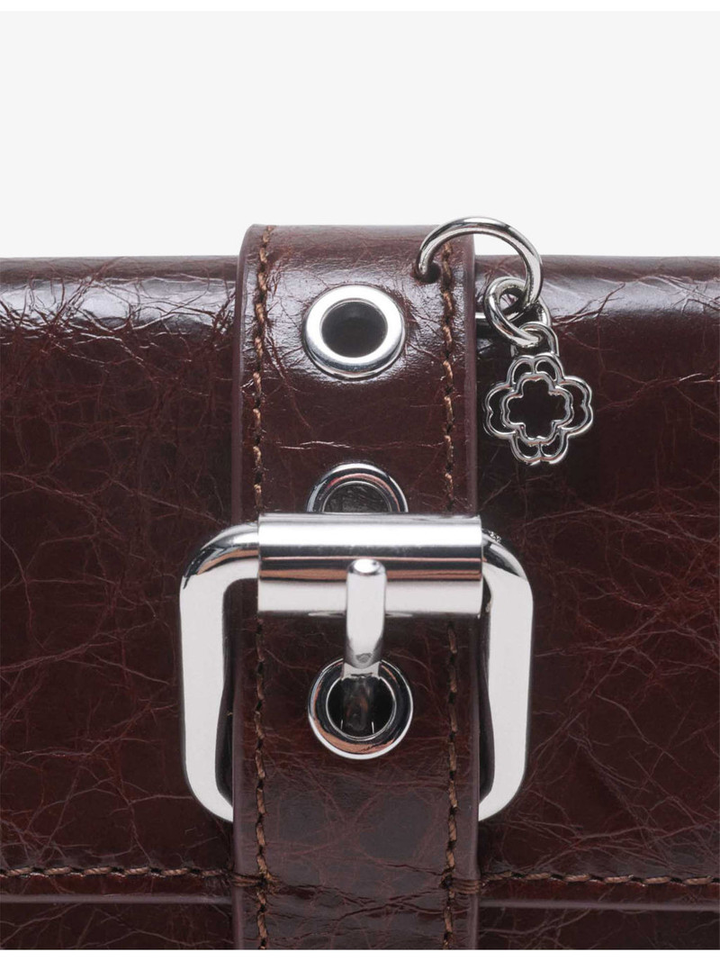 maje Miss M Leather Card Holder outlook