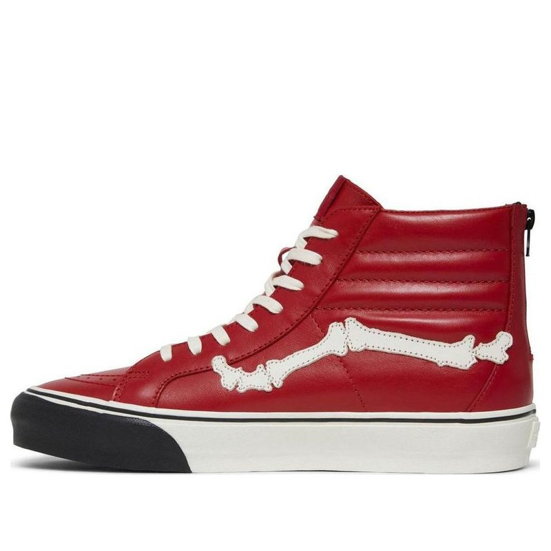 Vans Sk8-Hi Reissue Zip 혼합 Bones 칠리 페퍼 - 1