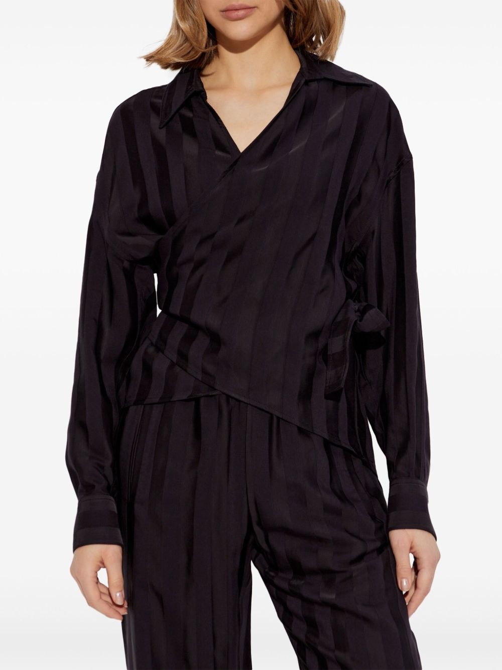striped blouse - 3