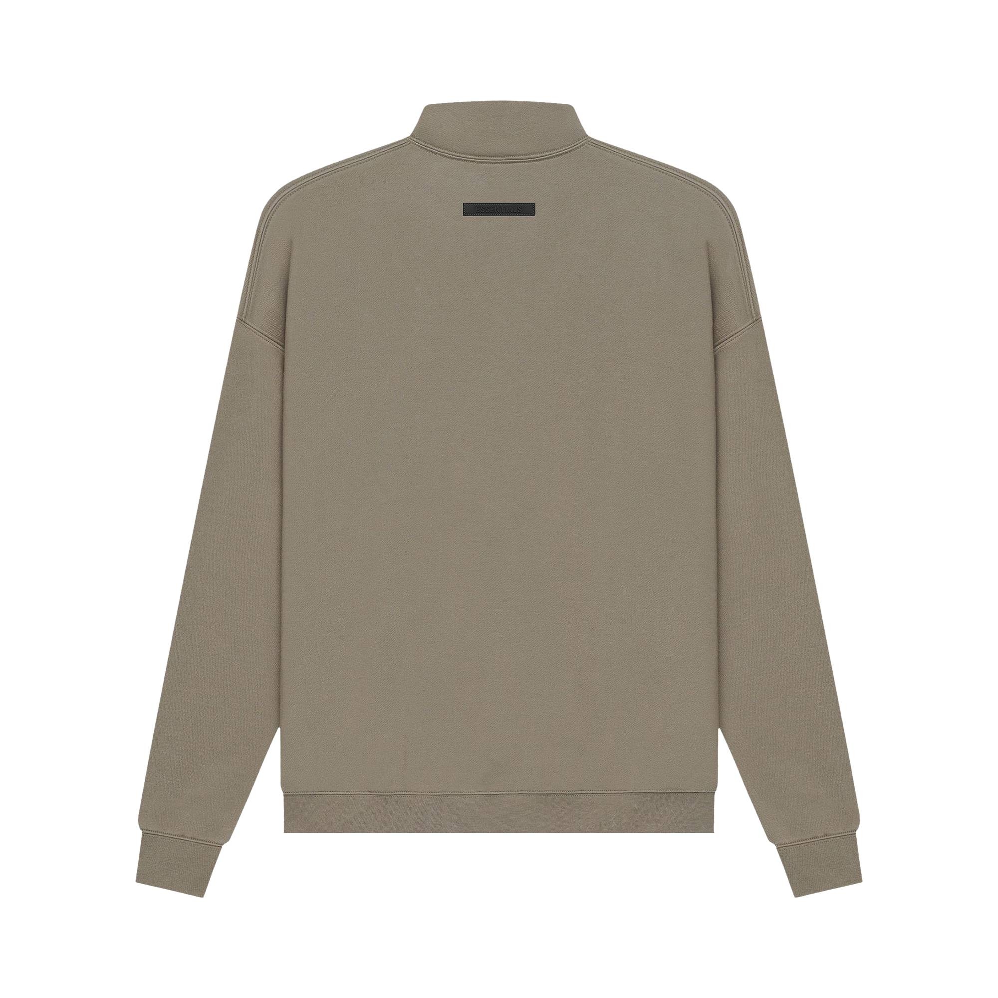 Fear of God Essentials Pull-Over Mockneck 'Taupe' - 2