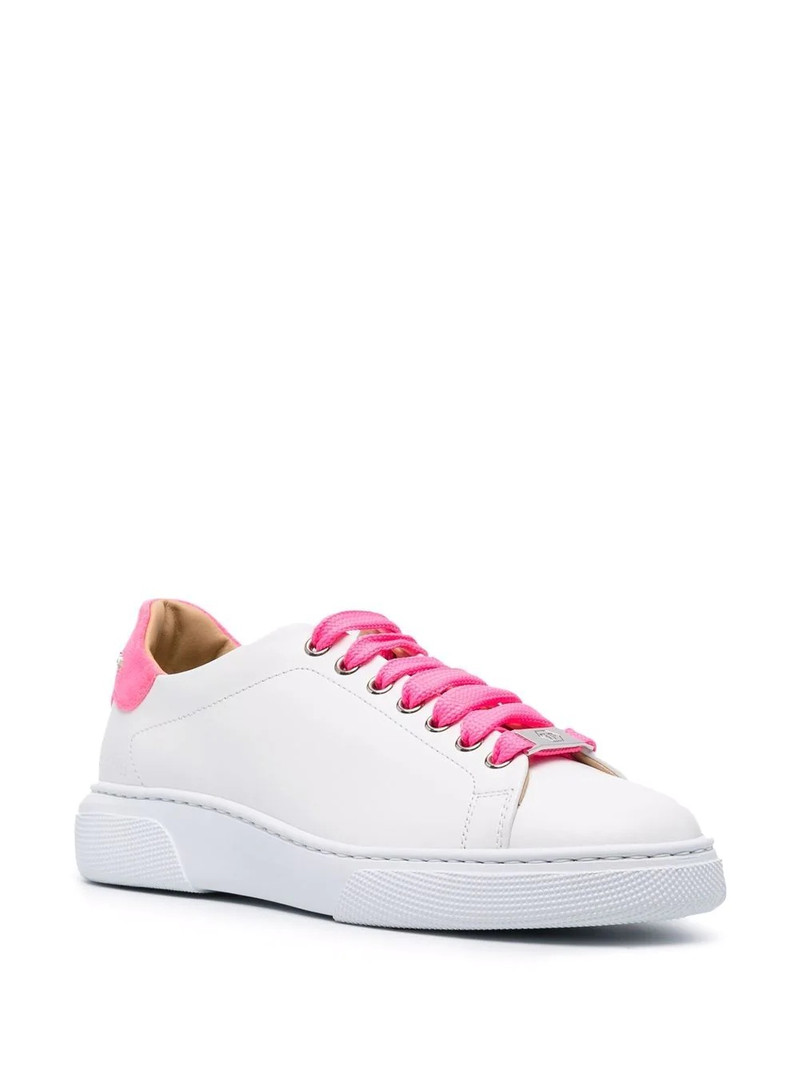 PHILIPP PLEIN branded heel-counter sneakers outlook