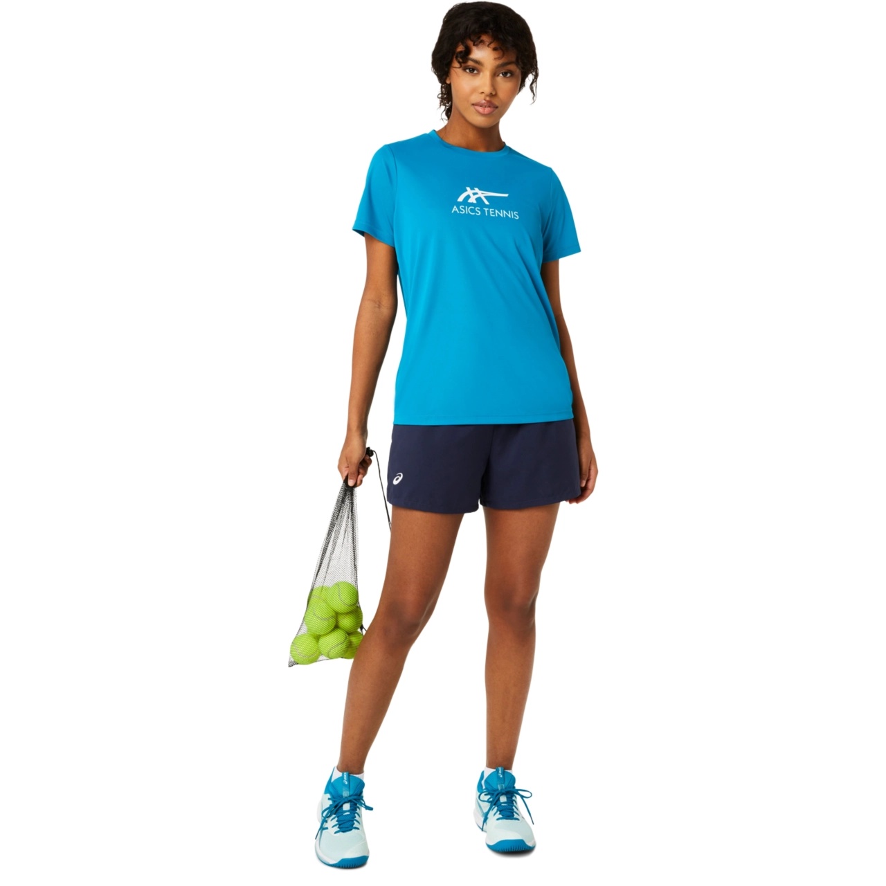 WOMEN'S COURT TENNIS GRAPHIC TEE - 7