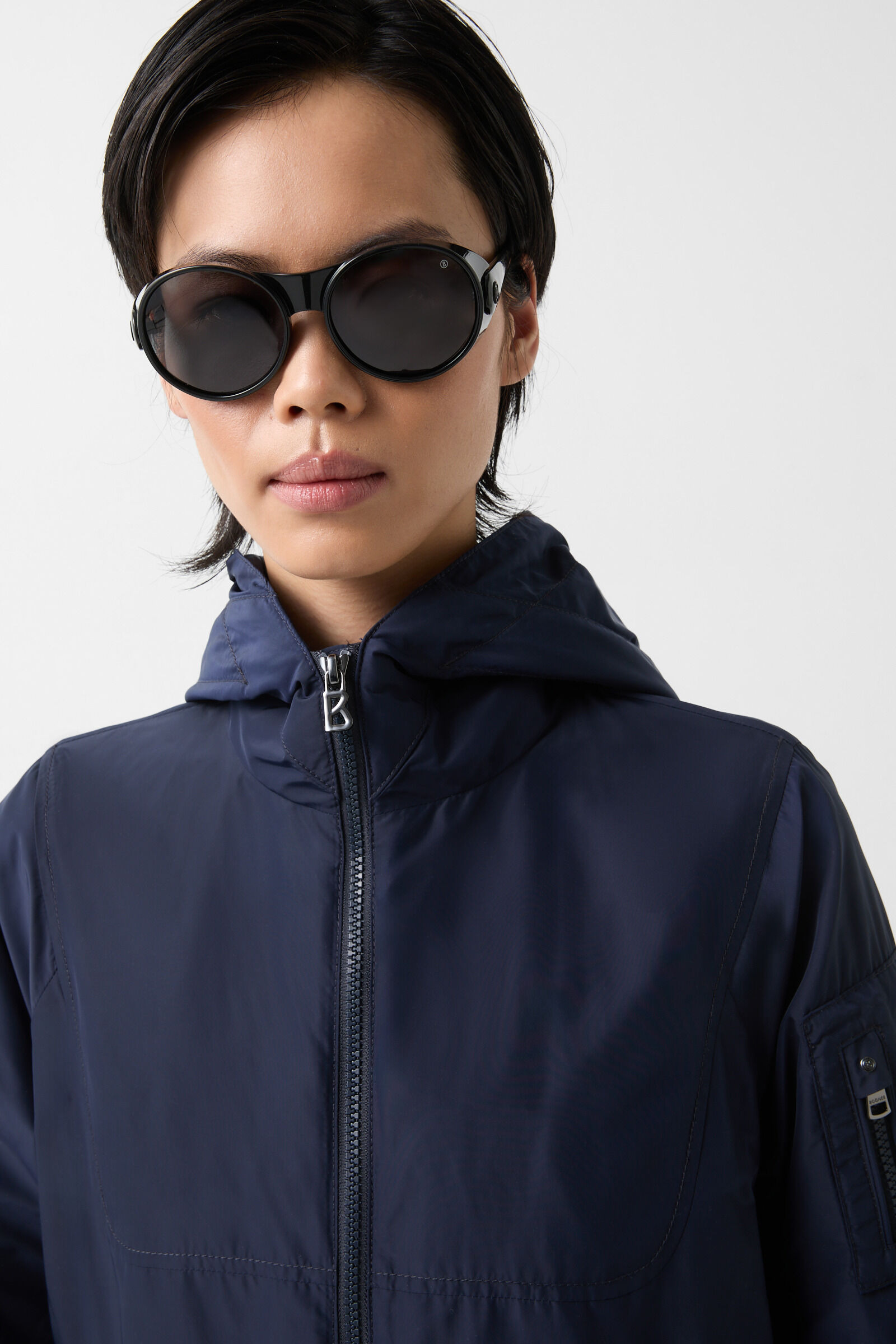 Zafina jacket in Navy blue - 6