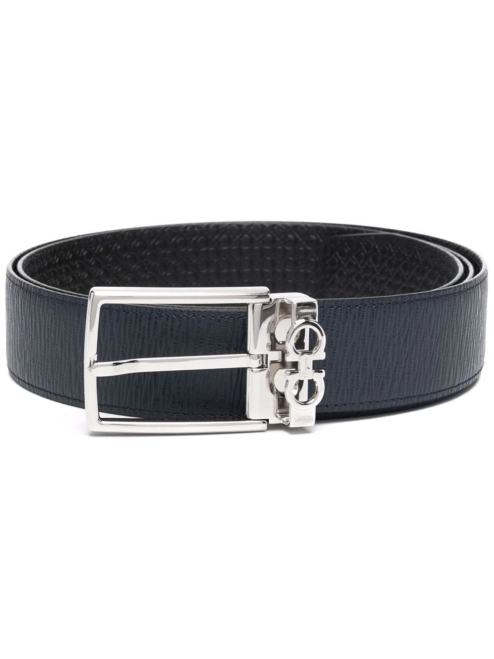 Gancini plaque belt - 1