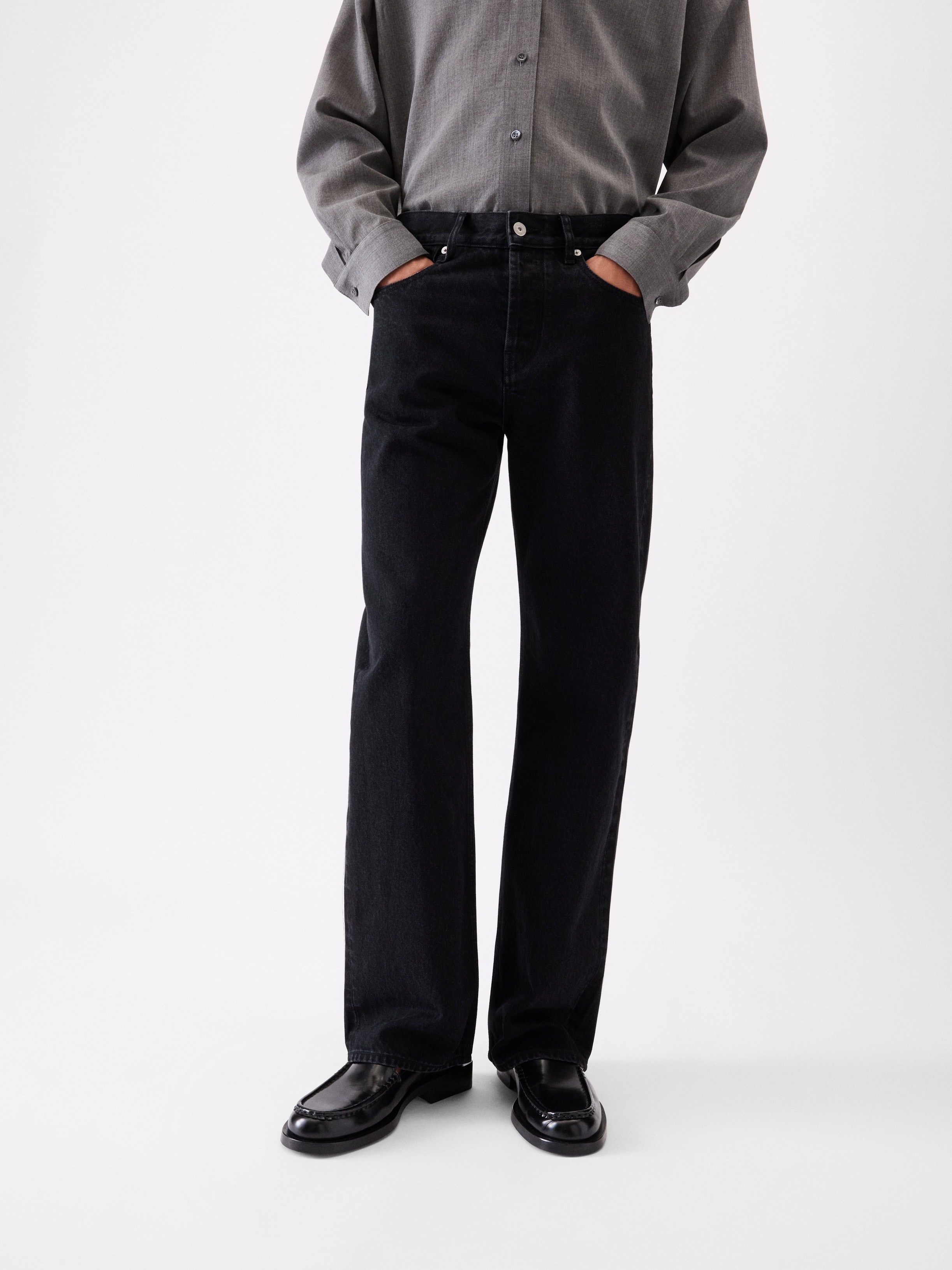 The straight de-Nîmes denim pants - 3