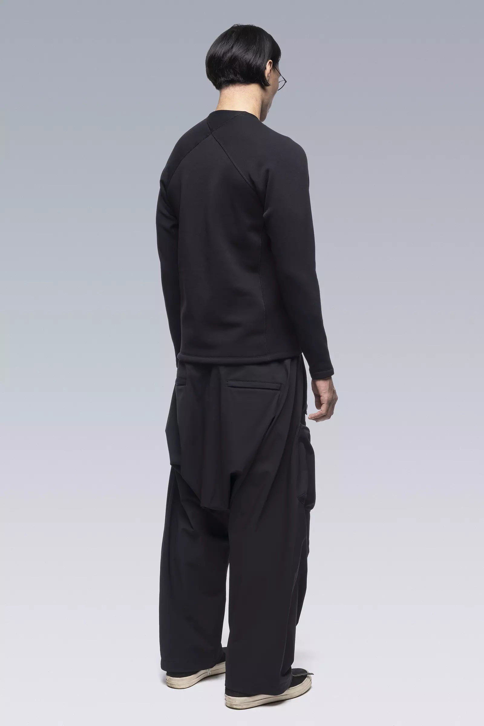 S27-PS Powerstretch® Longsleeve Shirt Black - 3