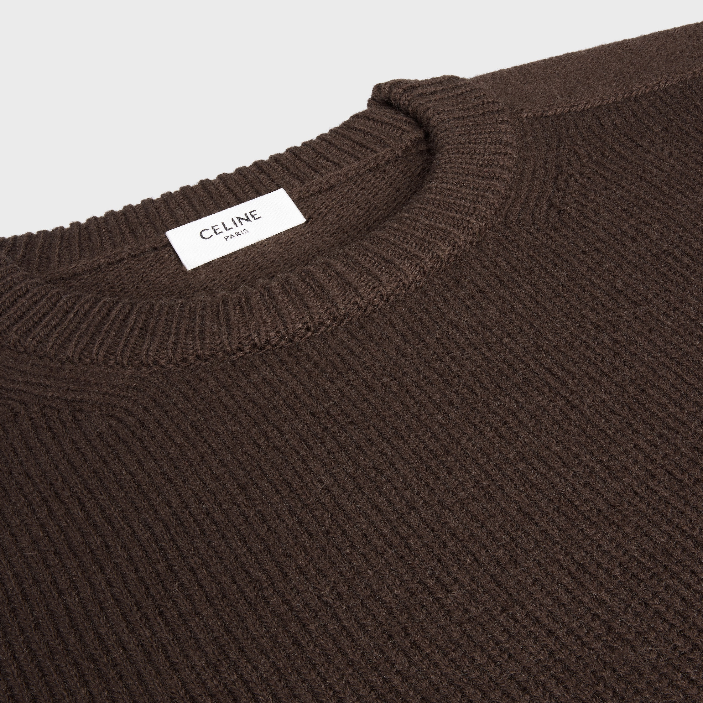 crew neck sweater IN WOOL AND CASHMERE - 3