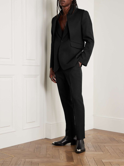 Alexander McQueen Slim-Fit Wool Barathea Suit Trousers outlook