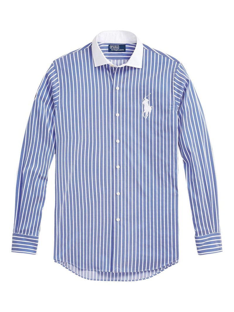 striped embroidered shirt 1