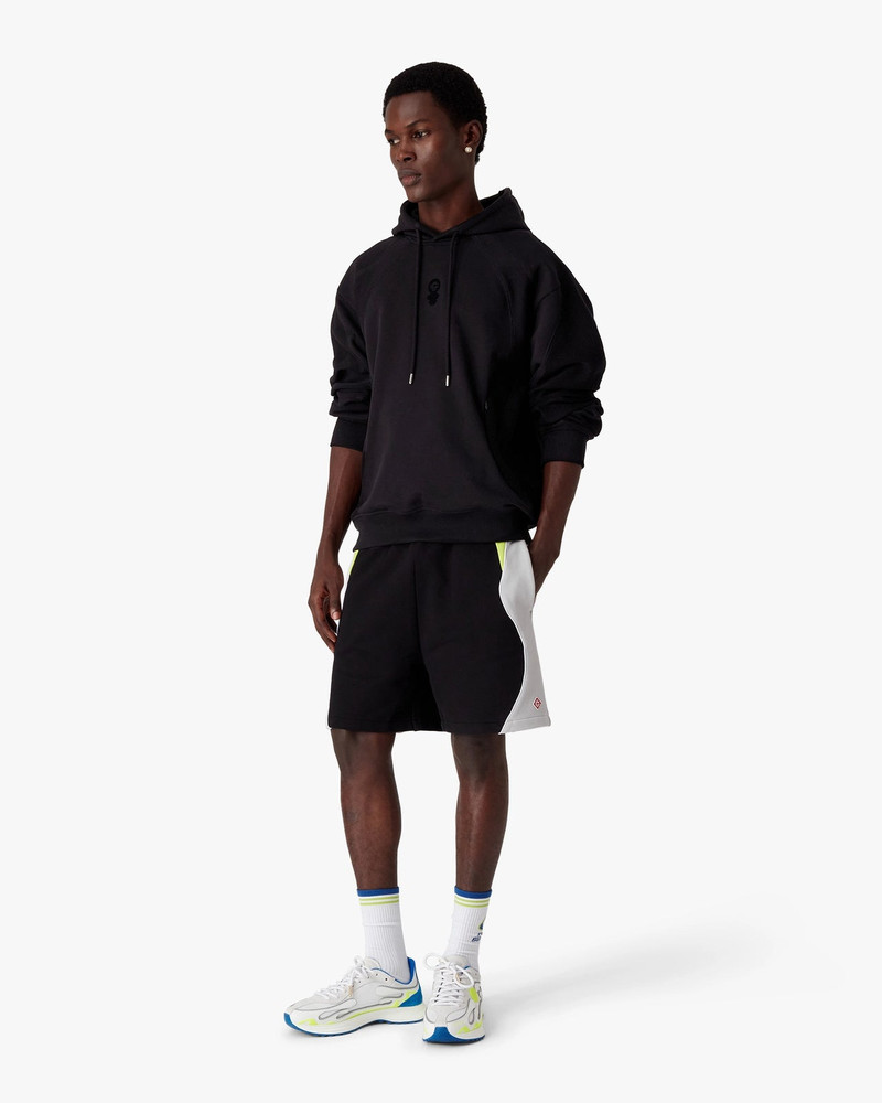 CASABLANCA Squash Logo Flock Print Hooded Sweatshirt | Casablanca Paris outlook