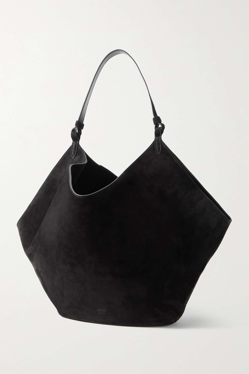 Lotus medium suede tote 3