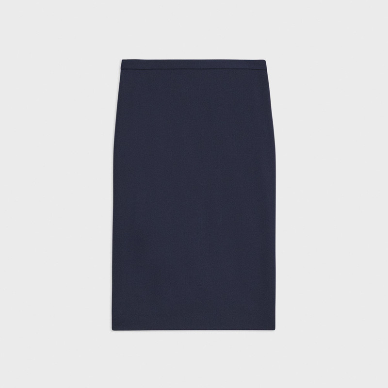 Slim Pencil Skirt in Good Wool - 1