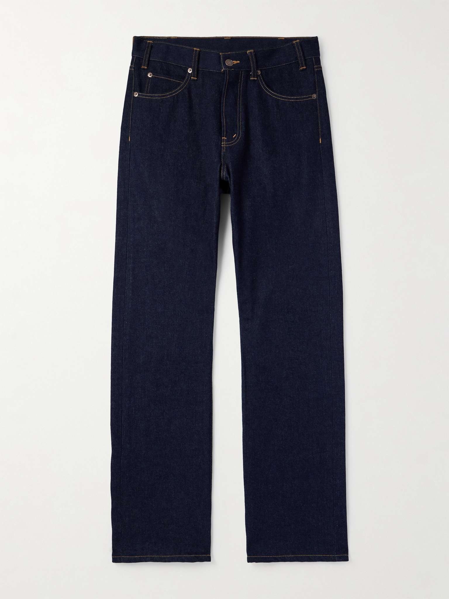 Kurt Slim-Fit Straight-Leg Selvedge Jeans - 1