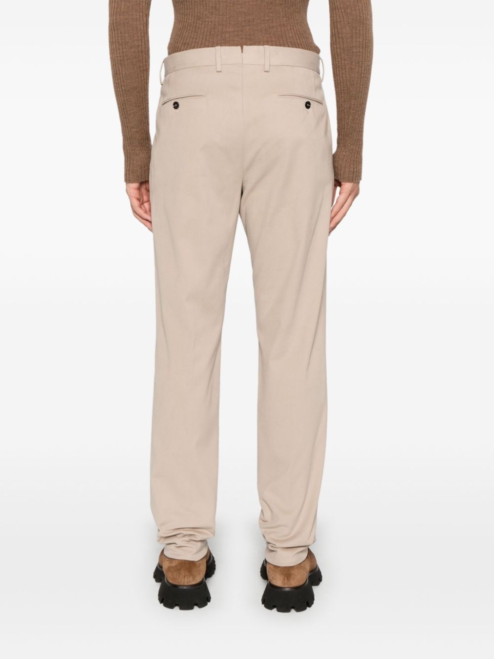 twill-weave trousers - 4