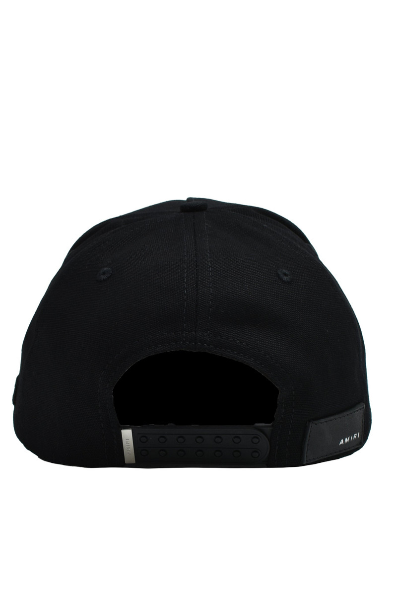 AMIRI MA QUAD CRYSTAL CANVAS HAT / BLK outlook