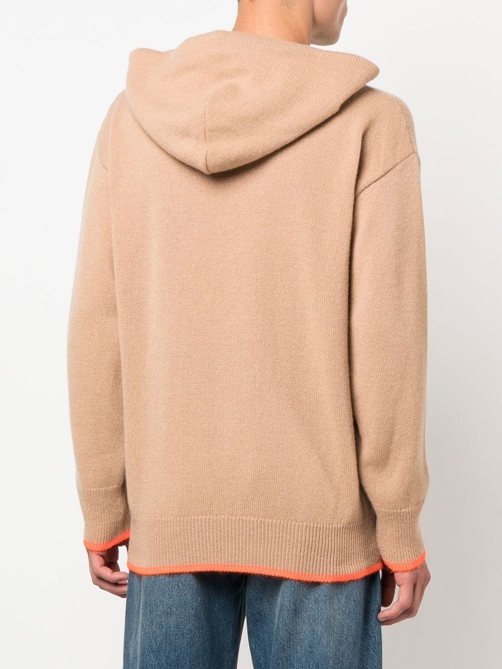 knit drawstring hoodie - 4