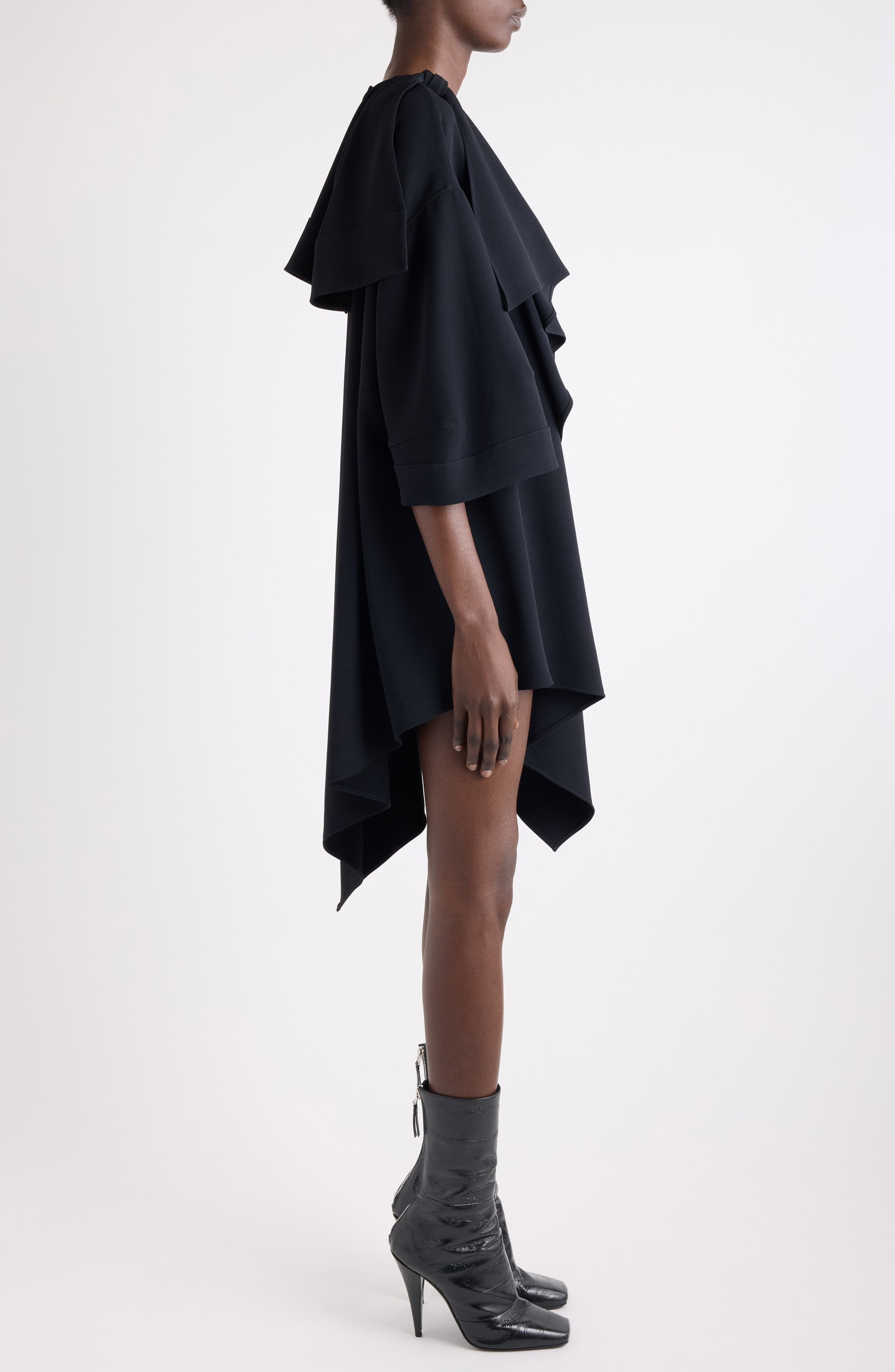 Givenchy Bow Short Dress in Black at Nordstrom - 4