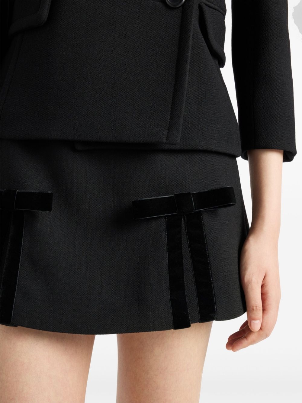 Natté mini skirt - 5