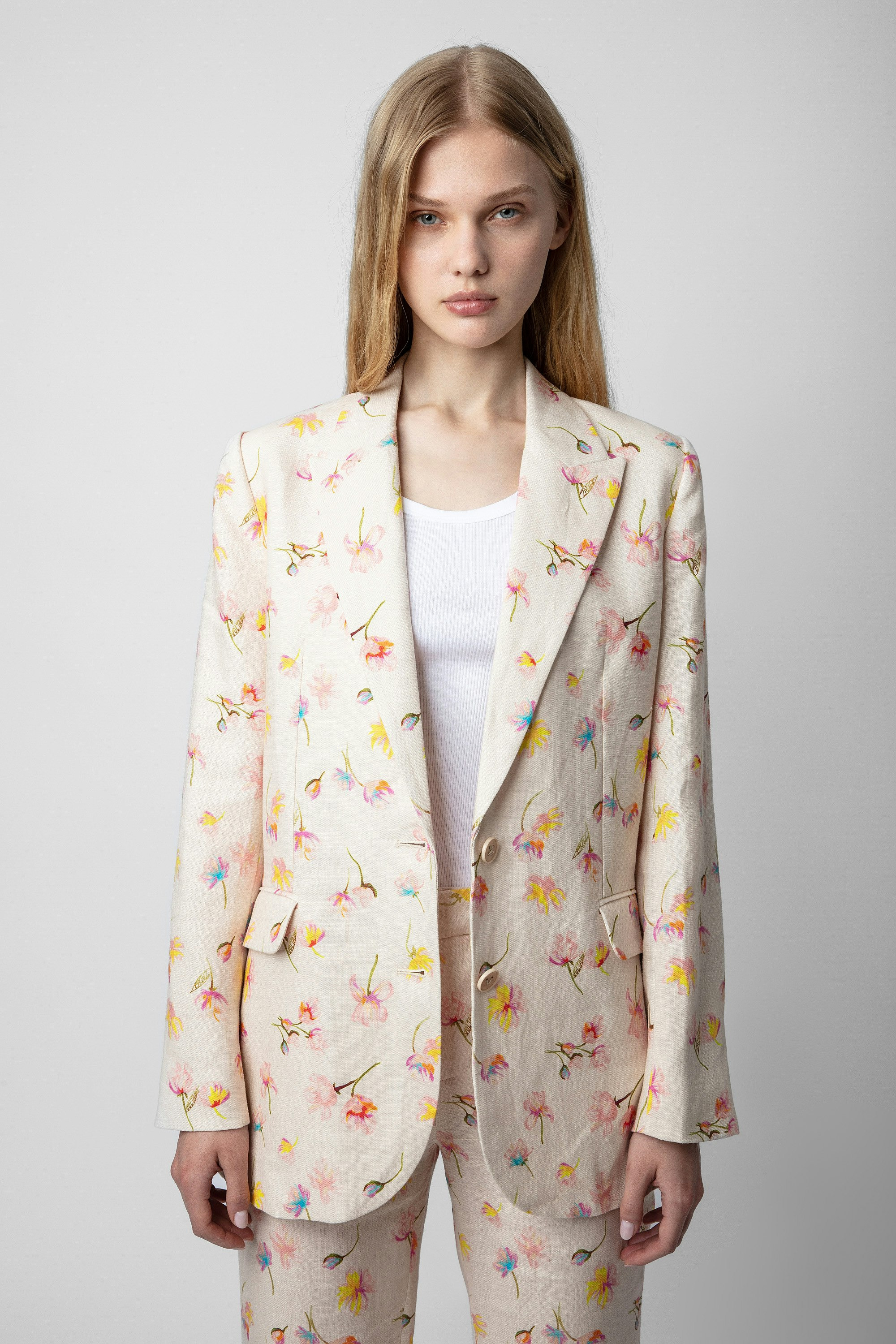 Vegy Linen Blazer - 3
