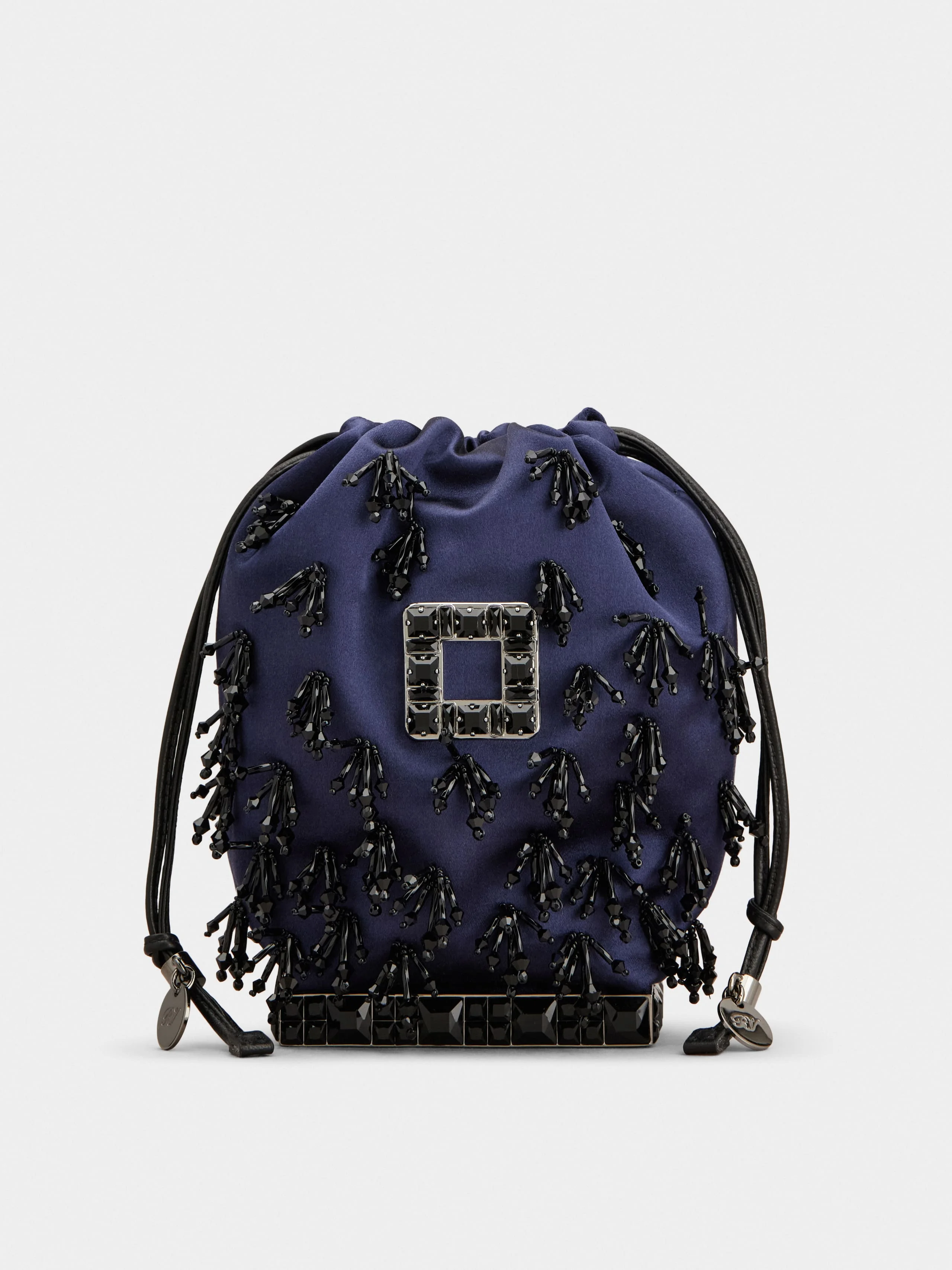 Très Vivier Bucket Bag in satin - 1