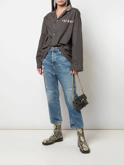 R13 Bain distressed boyfriend jeans outlook