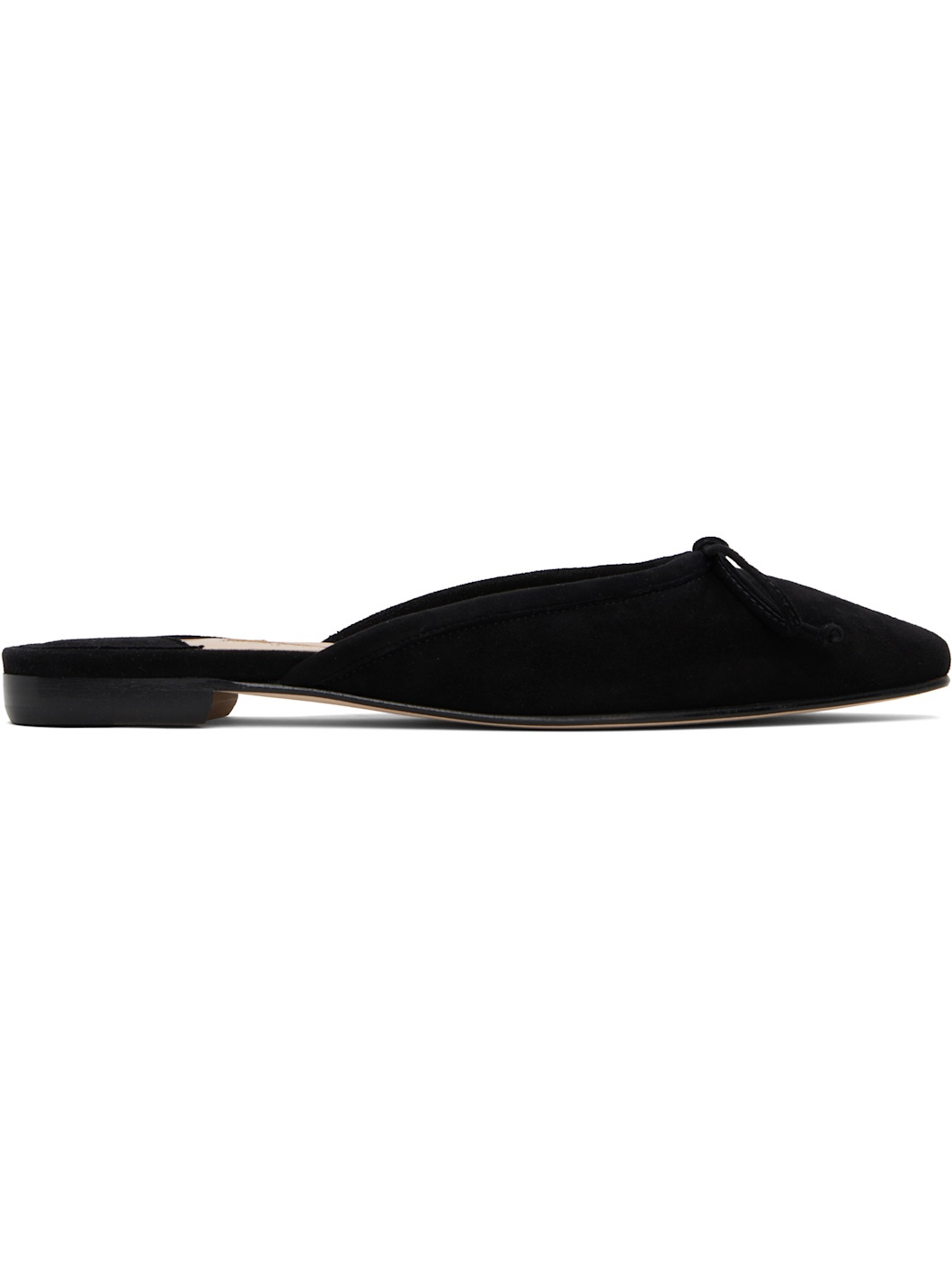 Black Ballerimu Mules - 1