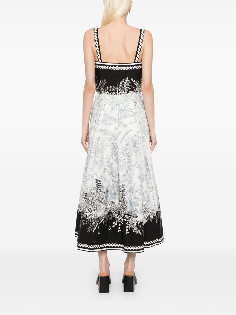 printed cotton dress - 4
