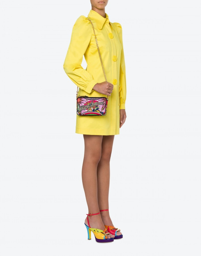 Moschino PINBALL PRINT SHOULDER BAG outlook